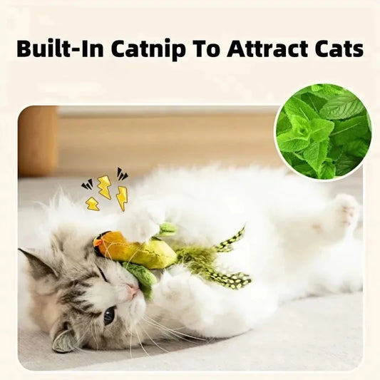 Tailora™ Sound-Simulating Interactive Bird Toy