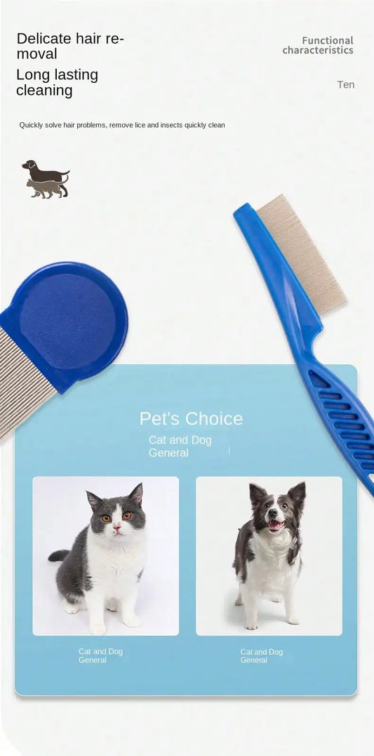Tailora™ Stainless Steel Flea & Grooming Combs