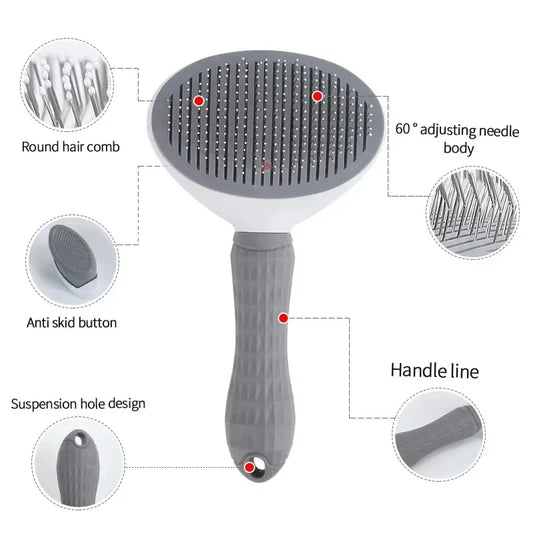 Tailora™ Self-Cleaning Slicker Brush