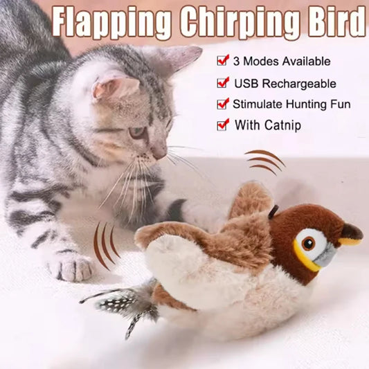 Tailora™ Interactive Chirping Bird Toy