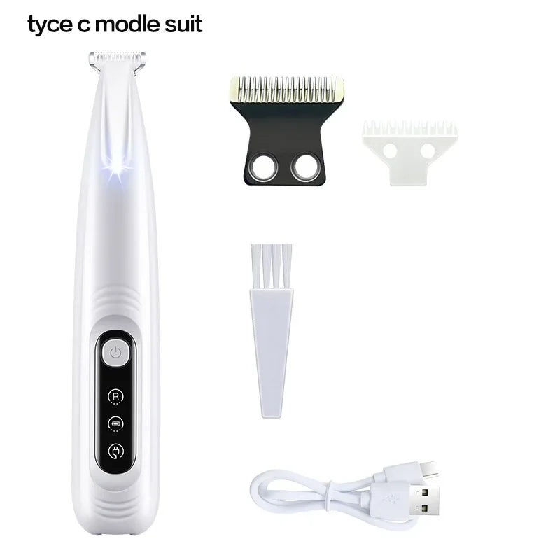 Tailora™ Precision Paw & Detail LED Trimmer