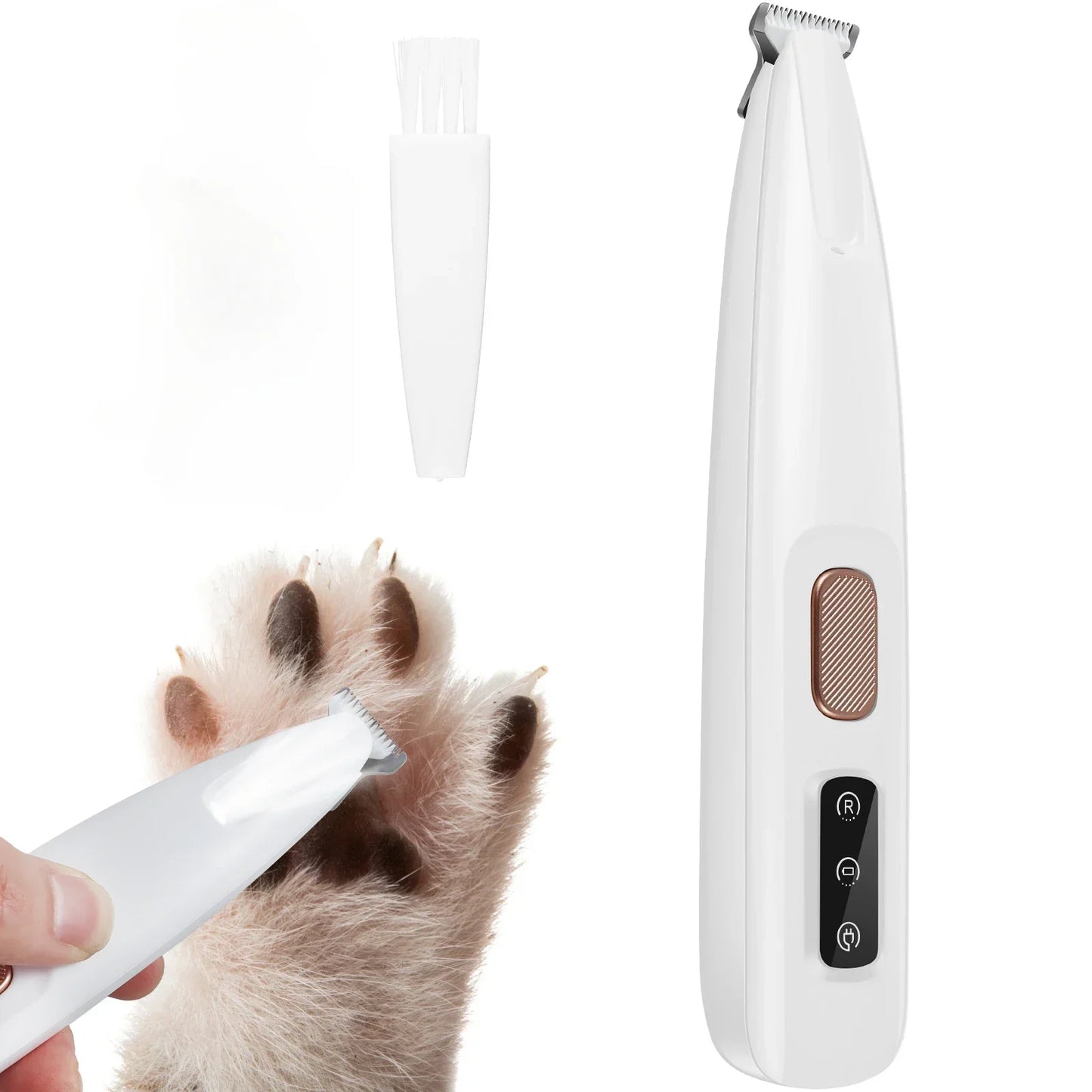 Tailora™ Precision Paw & Detail LED Trimmer
