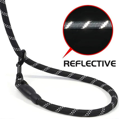 Tailora™ Heavy-Duty Padded Handle Reflective Dog Leash