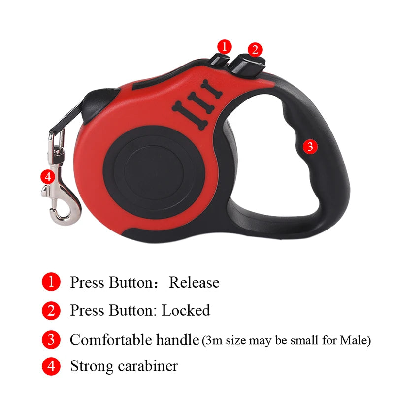 Tailora™ Automatic Retractable Leash