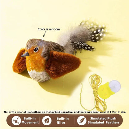 Tailora™ Sound-Simulating Interactive Bird Toy