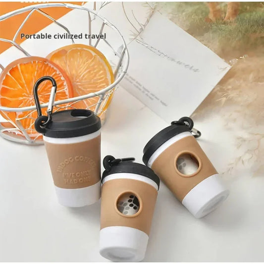 Tailora™ Portable Poop Bag Dispenser Cup