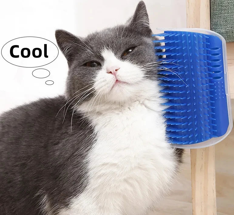 Tailora™ Self-Grooming Corner Wall Brush