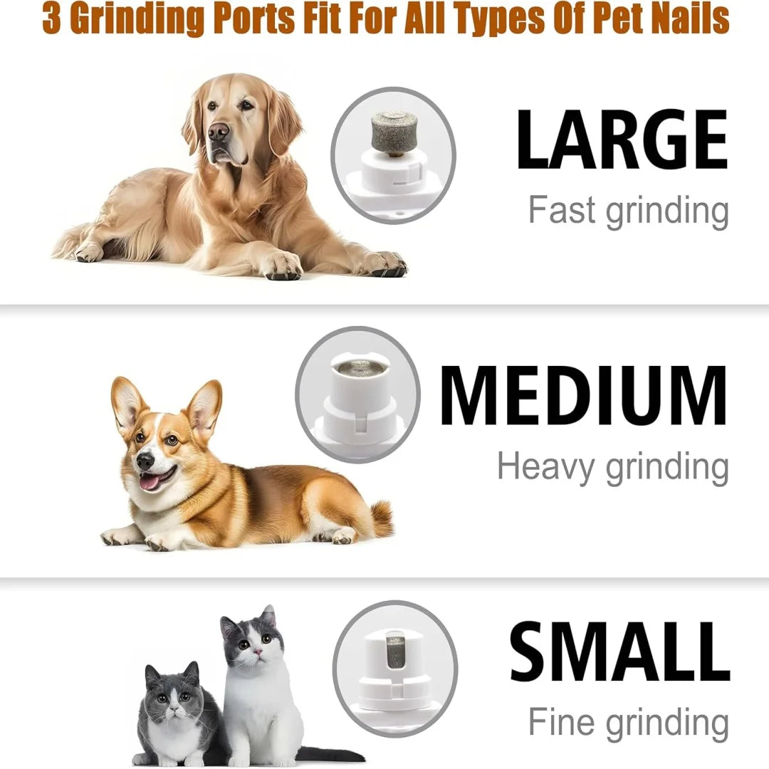 Tailora™ 2-in-1 LED Electric Nail Grinder