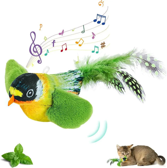 Tailora™ Sound-Simulating Interactive Bird Toy