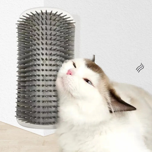 Tailora™ Self-Grooming Corner Wall Brush