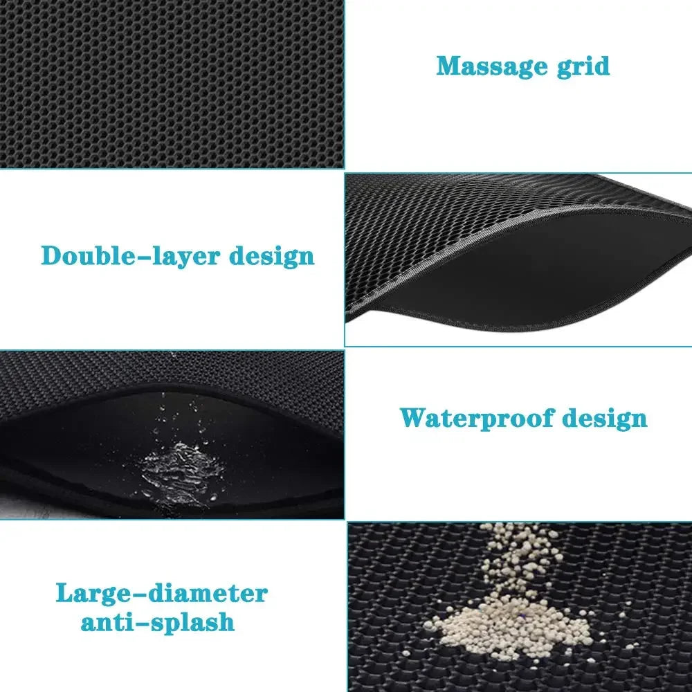Tailora™ Double-Layer Waterproof Litter Mat