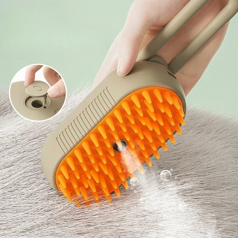 Tailora™ 3-in-1 Steamy Spray Grooming Brush