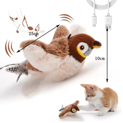 Tailora™ Interactive Chirping Bird Toy