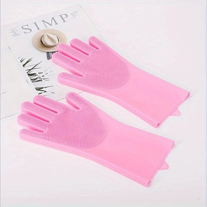 Tailora™ 2-in-1 Bathing & Deshedding Gloves
