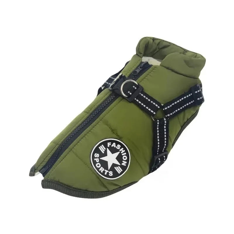 Tailora™ All-in-One Winter Dog Jacket & Harness