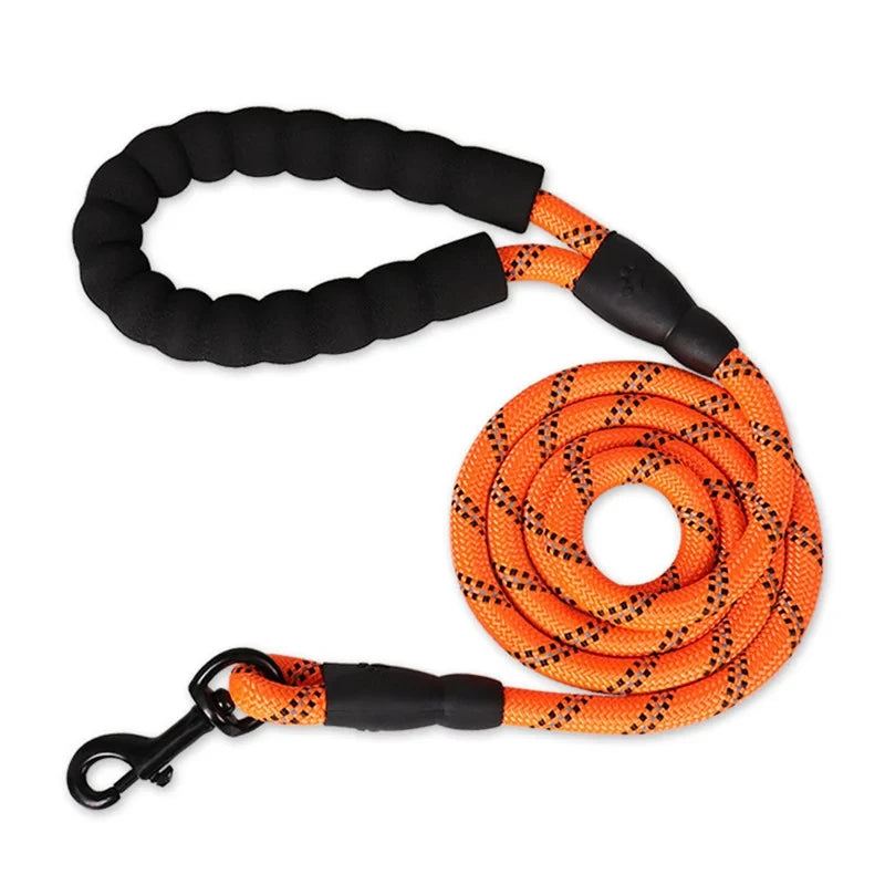 Tailora™ Heavy-Duty Padded Handle Reflective Dog Leash