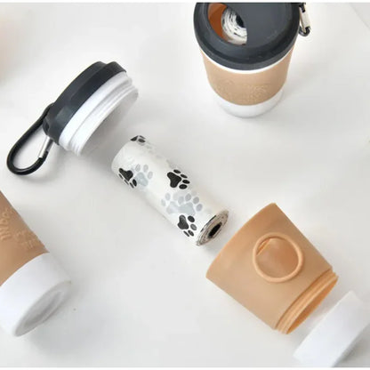 Tailora™ Portable Poop Bag Dispenser Cup