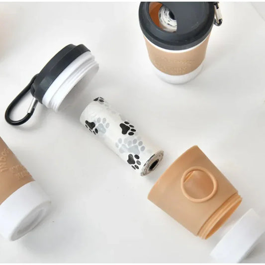 Tailora™ Portable Poop Bag Dispenser Cup