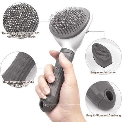 Tailora™ Self-Cleaning Slicker Brush
