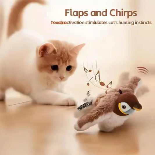 Tailora™ Interactive Chirping Bird Toy