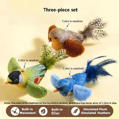 Tailora™ Sound-Simulating Interactive Bird Toy