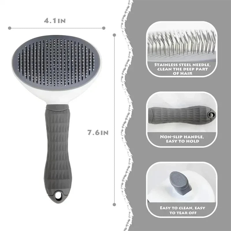 Tailora™ Self-Cleaning Slicker Brush