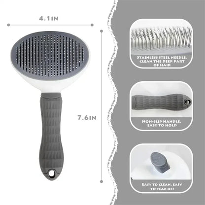 Tailora™ Self-Cleaning Slicker Brush