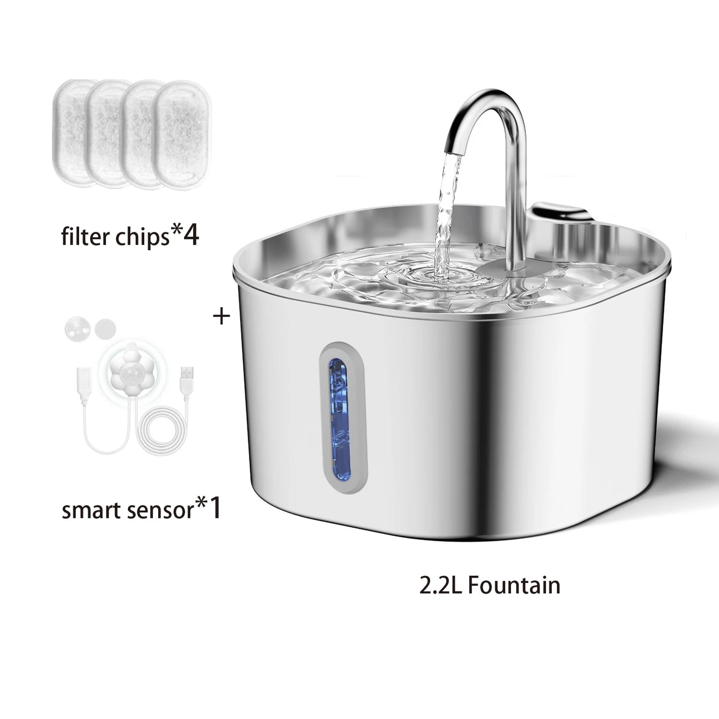 Tailora™ Smart Motion Sensor Water Fountain