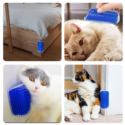 Tailora™ Self-Grooming Corner Wall Brush