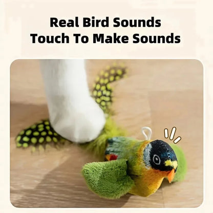 Tailora™ Sound-Simulating Interactive Bird Toy