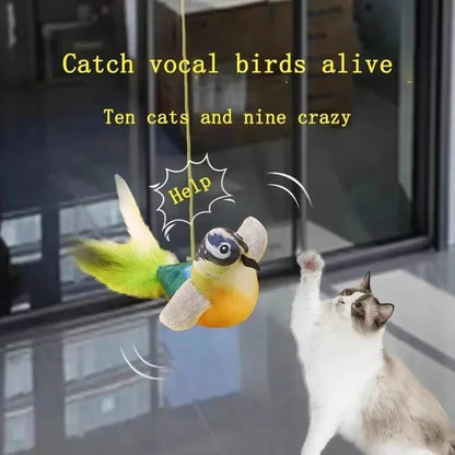 Tailora™ Sound-Simulating Interactive Bird Toy