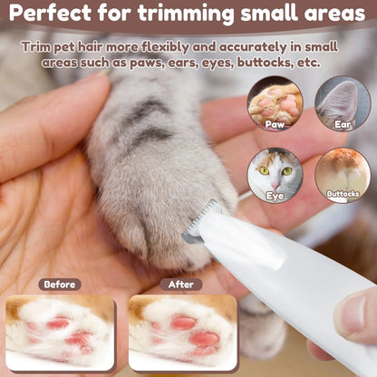 Tailora™ Precision Paw & Detail LED Trimmer