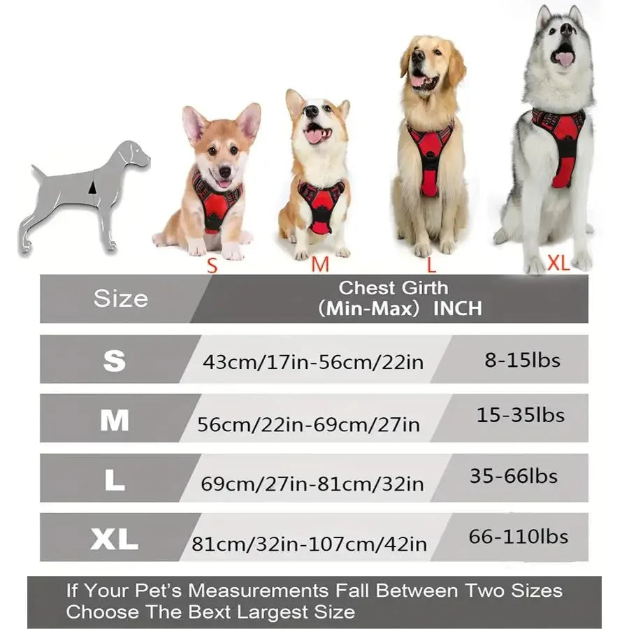 Tailora™ Heavy-Duty No-Pull Dog Harness