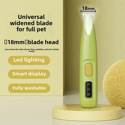 Tailora™ Precision Paw & Detail LED Trimmer