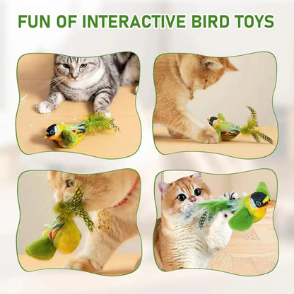 Tailora™ Sound-Simulating Interactive Bird Toy