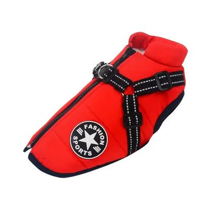 Tailora™ All-in-One Winter Dog Jacket & Harness