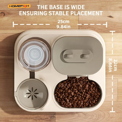 Tailora™ 2-in-1 Automatic Food & Water Station