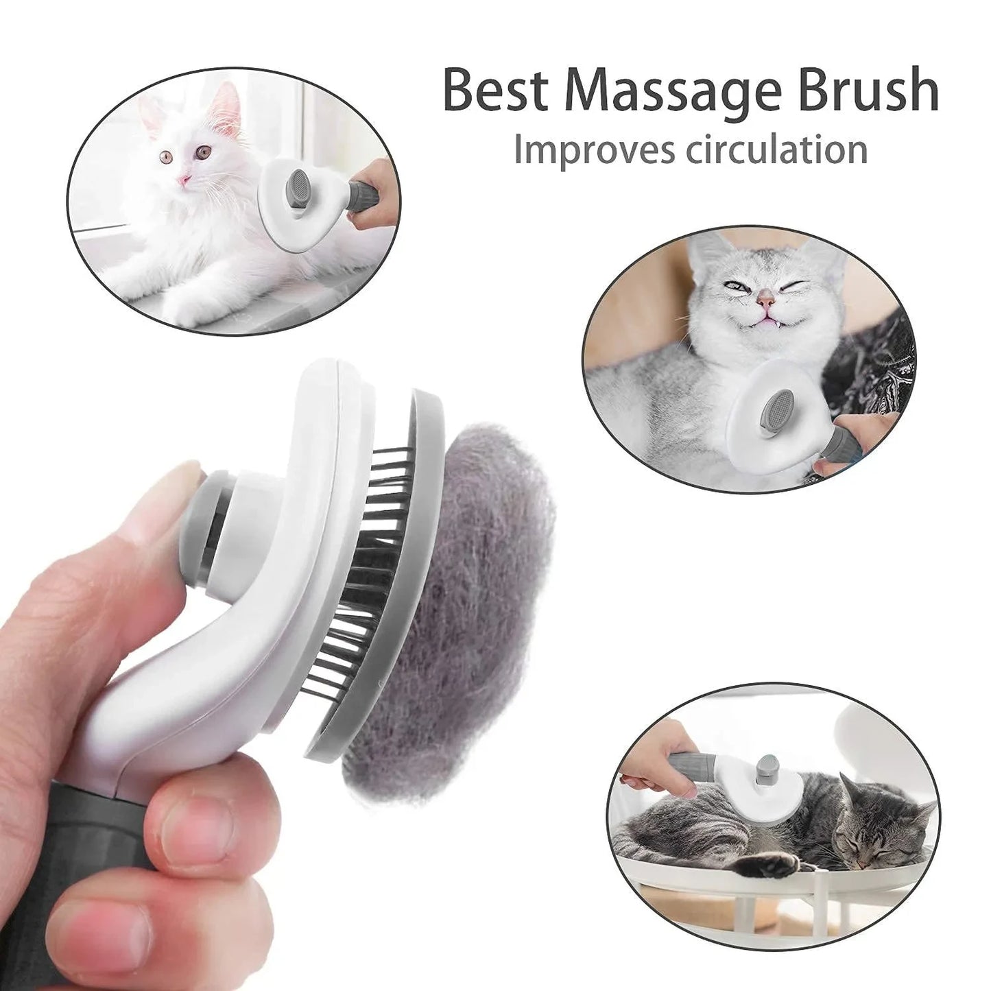 Tailora™ Self-Cleaning Slicker Brush