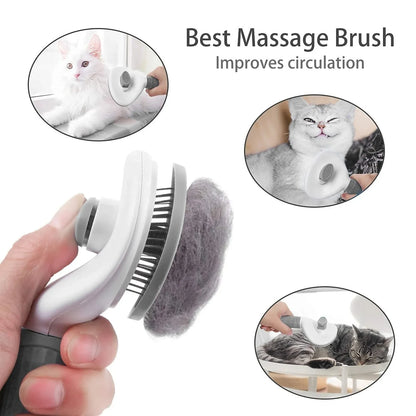 Tailora™ Self-Cleaning Slicker Brush