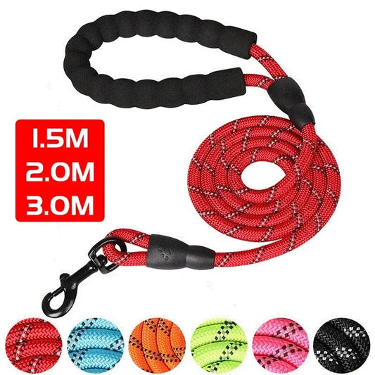 Tailora™ Heavy-Duty Padded Handle Reflective Dog Leash