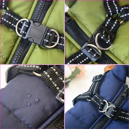 Tailora™ All-in-One Winter Dog Jacket & Harness