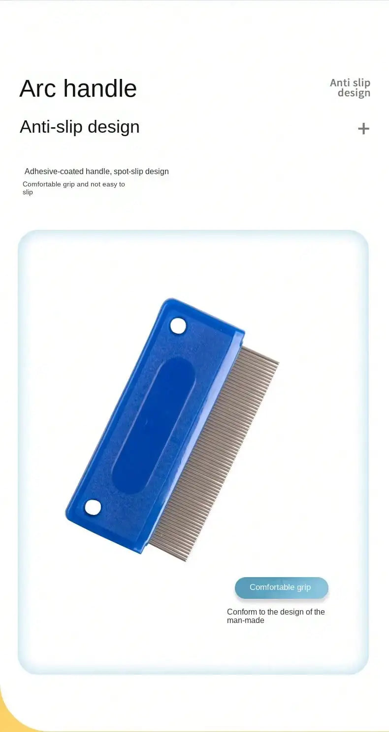 Tailora™ Stainless Steel Flea & Grooming Combs