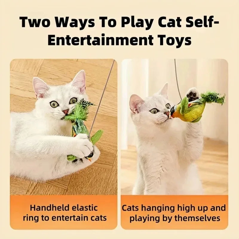 Tailora™ Sound-Simulating Interactive Bird Toy