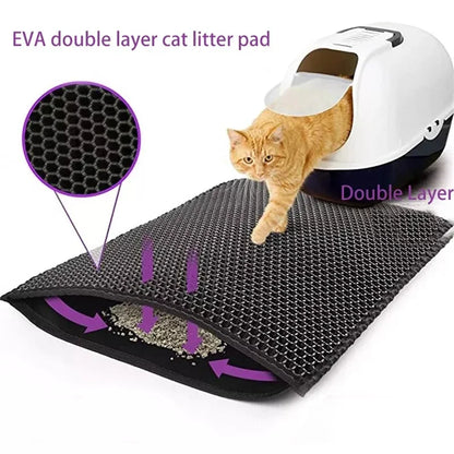 Tailora™ Double-Layer Waterproof Litter Mat