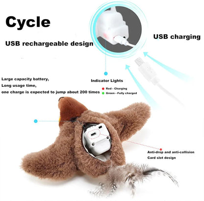 Tailora™ Interactive Chirping Bird Toy