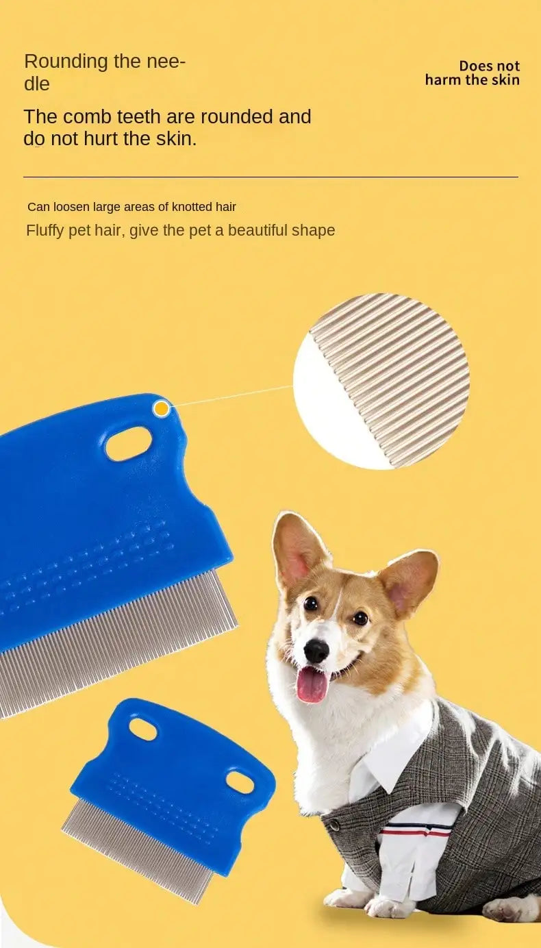 Tailora™ Stainless Steel Flea & Grooming Combs