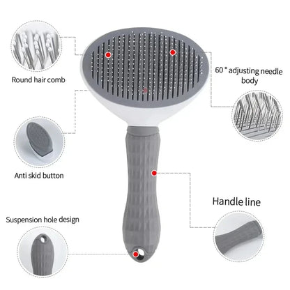 Tailora™ Self-Cleaning Slicker Brush