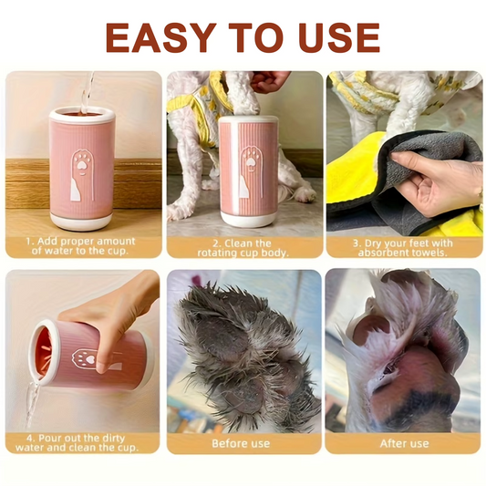 Tailora™ Portable Paw Washer